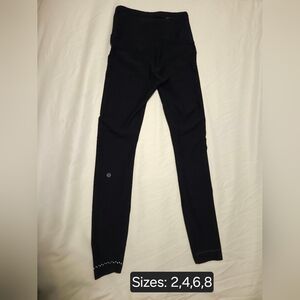 New Overstock Lululemon Zoned In Tight High Waist Leggings
